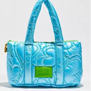 Urban Outfitters Vibrant Blue Quilted Shoulder Bag